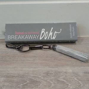 Damsel in Defense Breakaway Boho Keychain